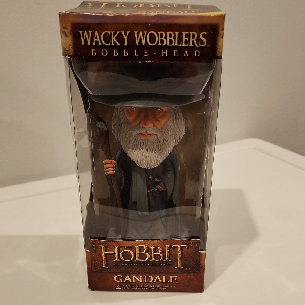 Funko Gandalf Wacky Wobblers Bobble Head - Brown and Purple